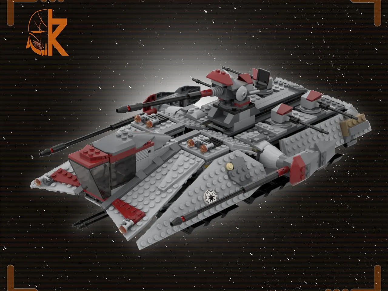 Preview image for UT-AT - Unstable Terrain Armored/Artillery Transport (based on unreleased set) by TheKrokiet