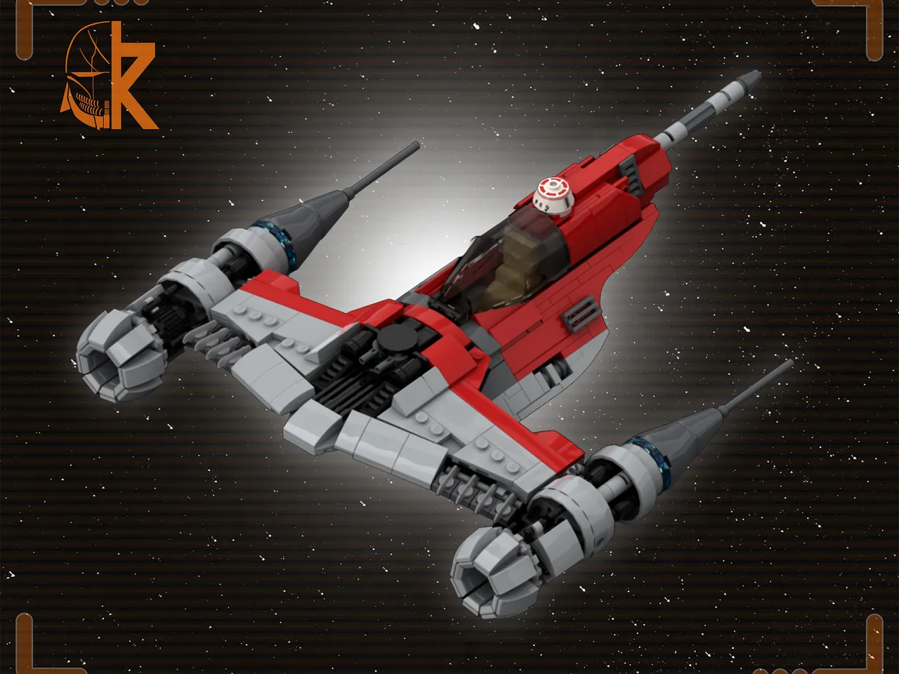 Preview image for Custom N1 Starfighter (based on @boontamodelling design) by TheKrokiet