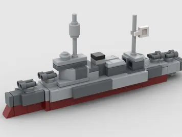 Thumbnail 3 of 5 for Mini HMS Warspite