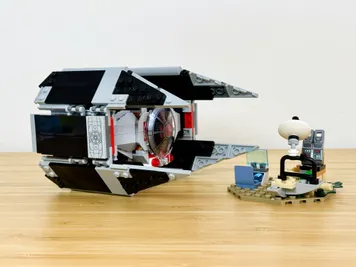 Thumbnail 3 of 10 for The SMARTER TIE Advanced x2 - Alternate Build of 75421 Darth Vader's Tie Fighter
