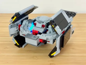 Thumbnail 4 of 10 for The SMARTER TIE Advanced x2 - Alternate Build of 75421 Darth Vader's Tie Fighter