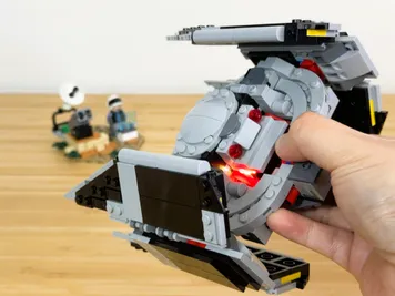 Thumbnail 5 of 10 for The SMARTER TIE Advanced x2 - Alternate Build of 75421 Darth Vader's Tie Fighter