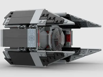 Thumbnail 8 of 10 for The SMARTER TIE Advanced x2 - Alternate Build of 75421 Darth Vader's Tie Fighter