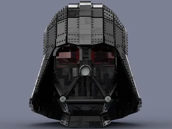 Thumbnail 3 of 6 for Wearable LEGO Darth Vader Helmet