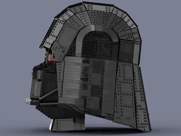 Thumbnail 5 of 6 for Wearable LEGO Darth Vader Helmet