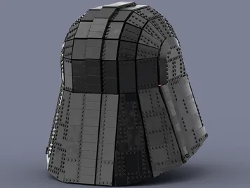 Thumbnail 6 of 6 for Wearable LEGO Darth Vader Helmet
