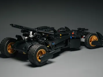 Thumbnail 3 of 9 for BvS Batmobile (42223 Alternate Build)