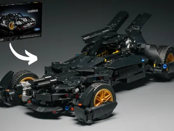 Thumbnail 1 of 9 for BvS Batmobile (42223 Alternate Build)