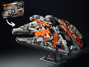 Thumbnail 1 of 7 for Millennium Falcon (42128 Alternate Build)