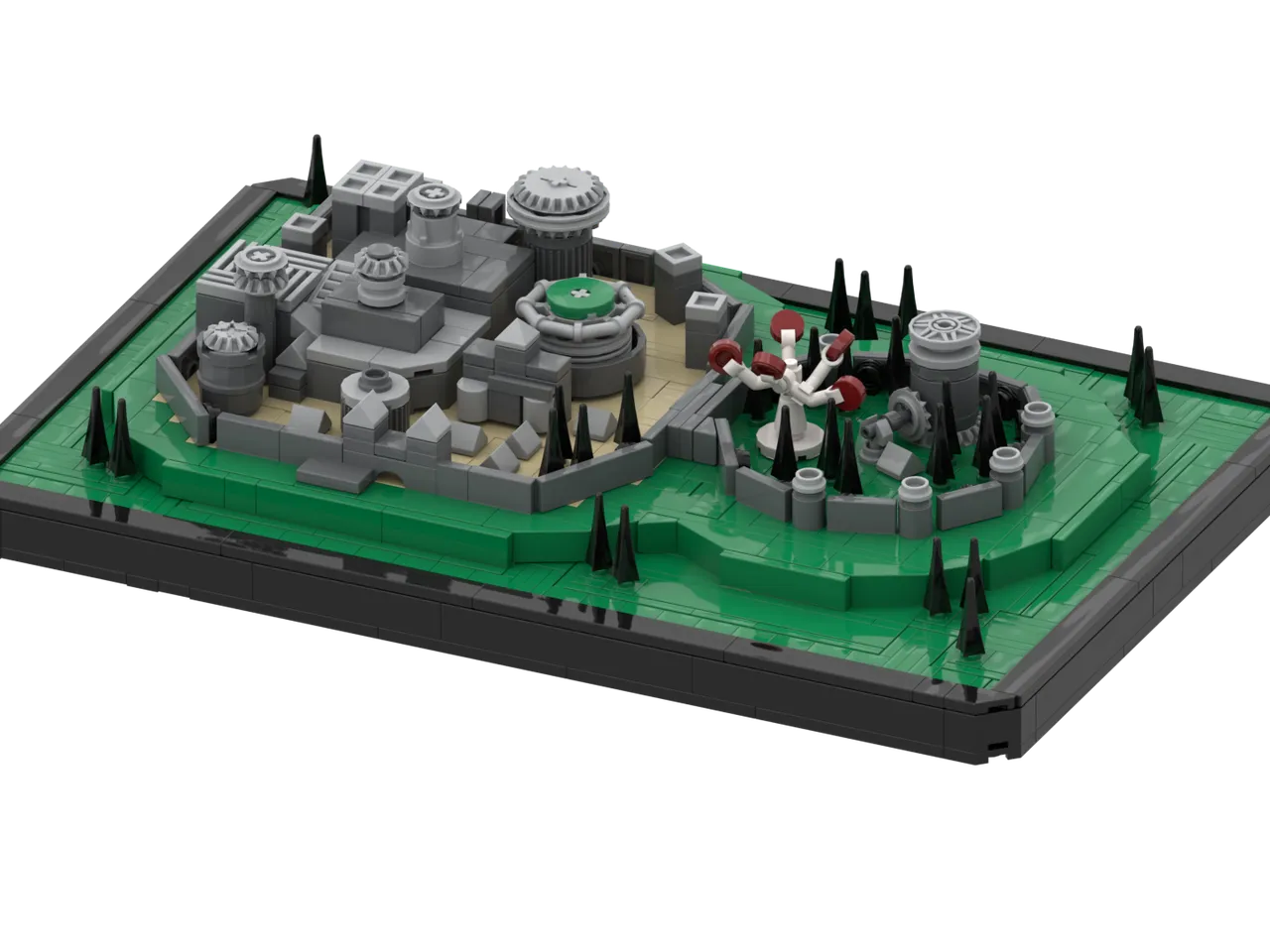 Preview image for Microscale Winterfell, from Game of Thrones
