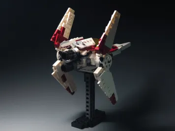 Thumbnail 3 of 6 for V-Wing Starfighter (75432 Alternate Build)