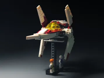 Thumbnail 5 of 6 for V-Wing Starfighter (75432 Alternate Build)