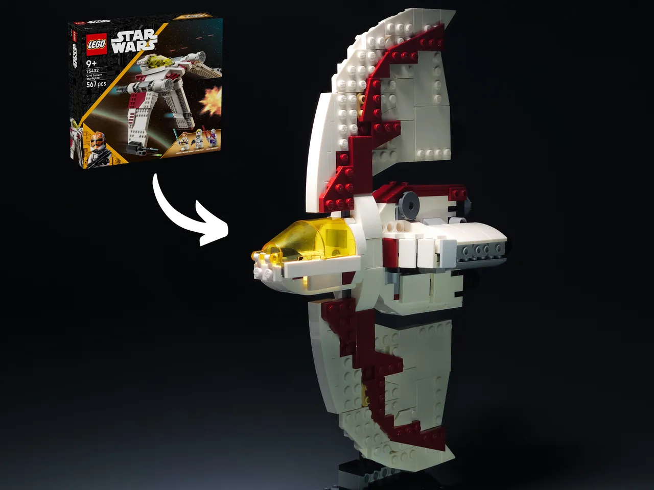 Preview image for T-6 Shuttle (75432 Alternate Build)