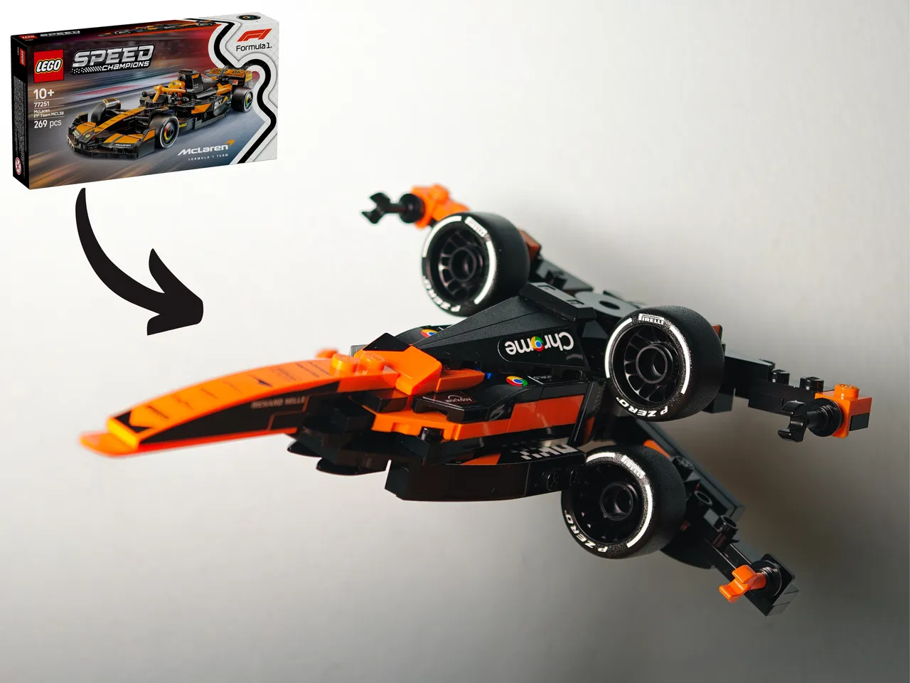 Preview image for Mclaren X-Wing (77251 Alternate Build)