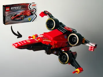Thumbnail 1 of 8 for Ferrari X-Wing (77242 Alternate Build)
