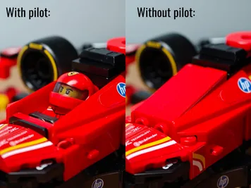 Thumbnail 2 of 8 for Ferrari X-Wing (77242 Alternate Build)