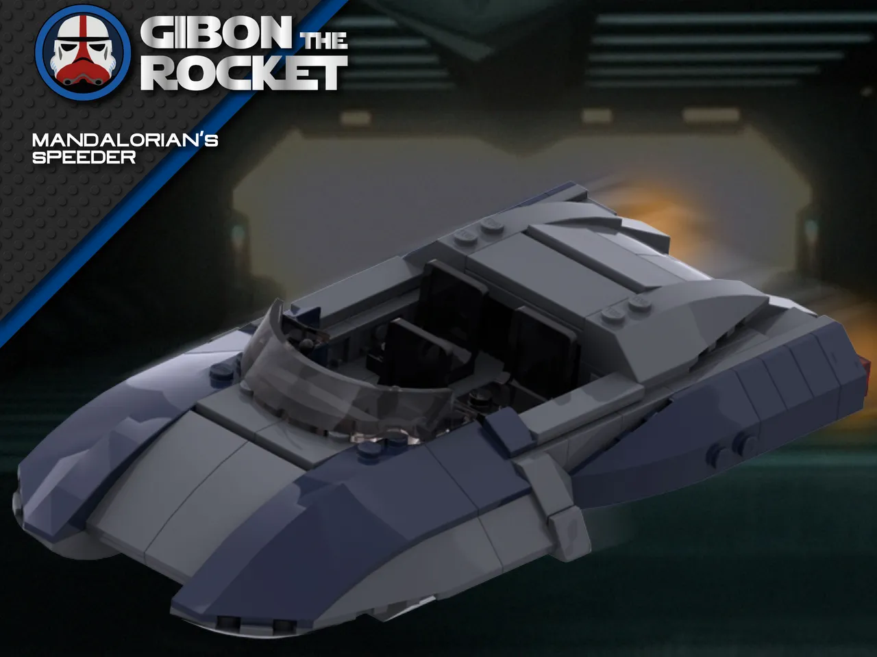 Preview image for Mandalorian's Speeders (Blue & Red version)