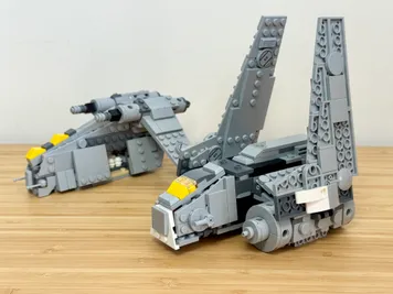 Thumbnail 7 of 10 for Imperial Nu-Class Attack Shuttle Midi Scale - Alternate Build of 75440 AT-AT