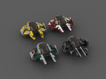 Thumbnail 2 of 7 for Jedi ETA Interceptor (7 colors)