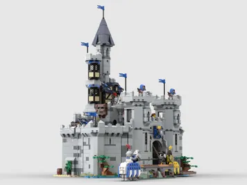 Thumbnail 6 of 10 for Horse Lord Castle - Alternate Build of 2 x 31168 Medieval Horse Knight Castle