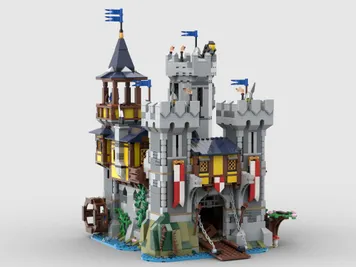 Thumbnail 7 of 10 for Alliance Castle - Alternate Build of 31120 + 31168 Medieval Castles