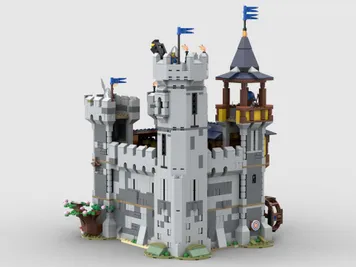 Thumbnail 8 of 10 for Alliance Castle - Alternate Build of 31120 + 31168 Medieval Castles