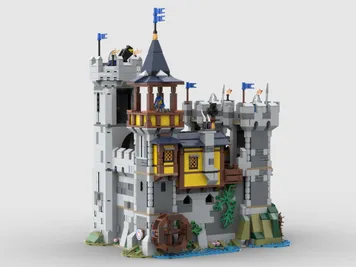 Thumbnail 9 of 10 for Alliance Castle - Alternate Build of 31120 + 31168 Medieval Castles
