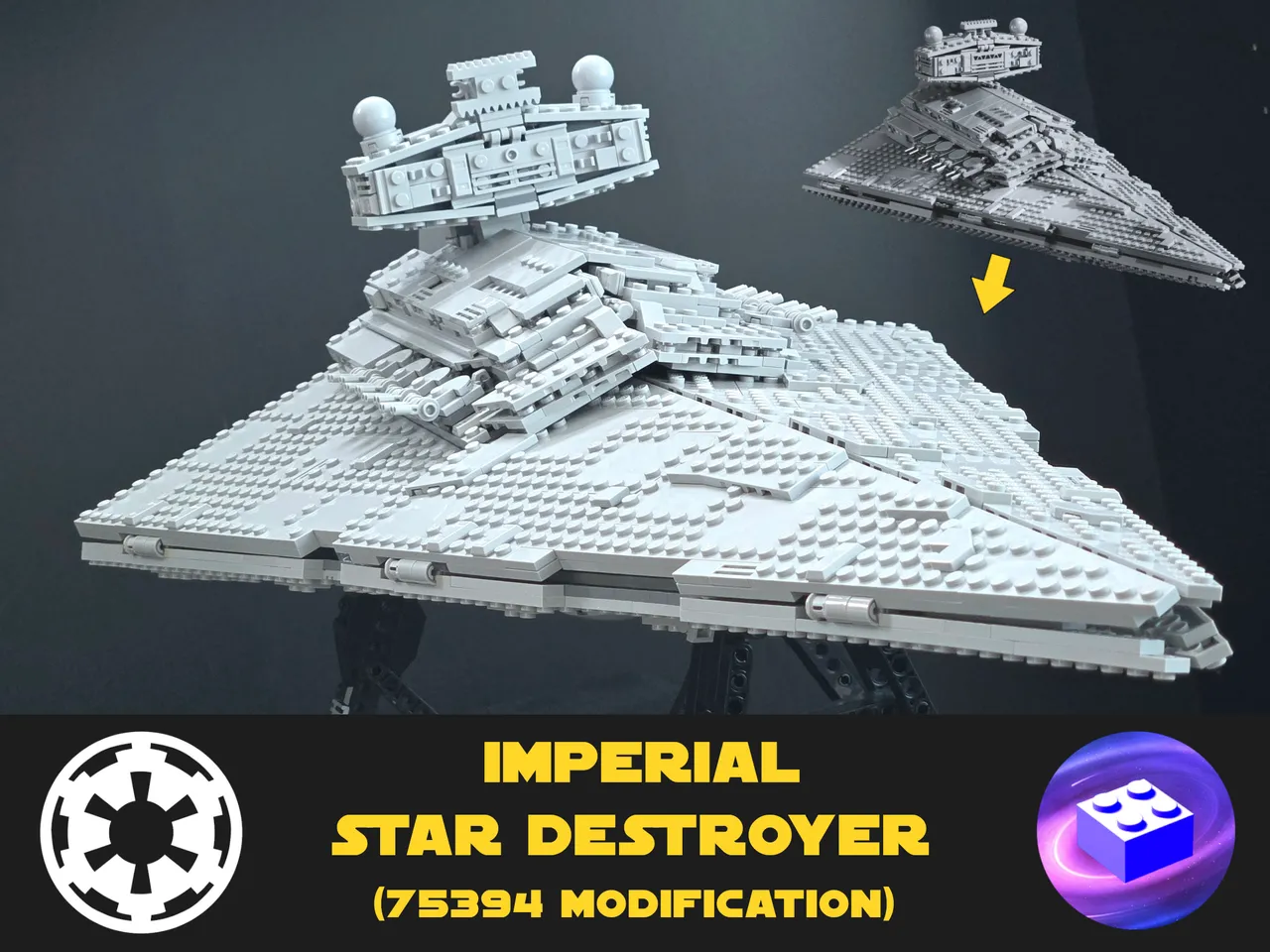 Preview image for Imperial Destroyer - Larger, Full Underside (75394 mod)