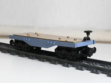 Thumbnail 1 of 4 for American style flatcar wagon