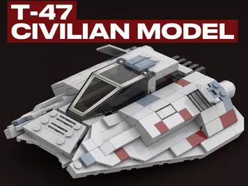 Thumbnail 1 of 10 for Civilian T-47 Airspeeder