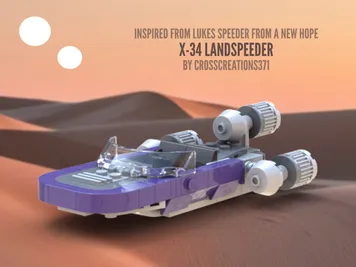 Thumbnail 1 of 6 for X-34 Landspeeder