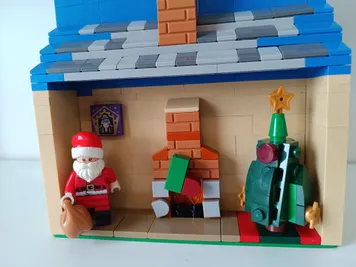 Thumbnail 5 of 7 for Nativity Scene / Santa's Visit Diorama