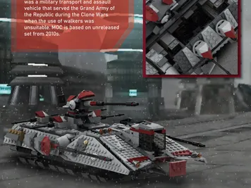 Thumbnail 2 of 2 for UT-AT - Unstable Terrain Armored/Artillery Transport (based on unreleased set)