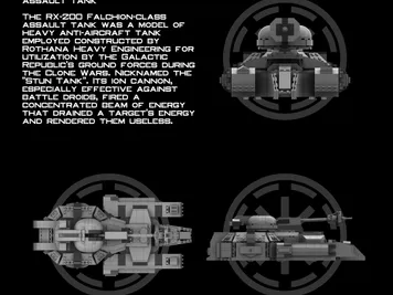 Thumbnail 2 of 2 for RX-200 Falchion-Class Assault Tank