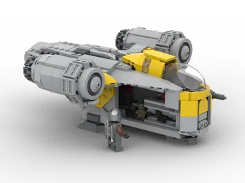 Thumbnail 5 of 9 for Razor Crest - the Mandalorian and Grogu Movie