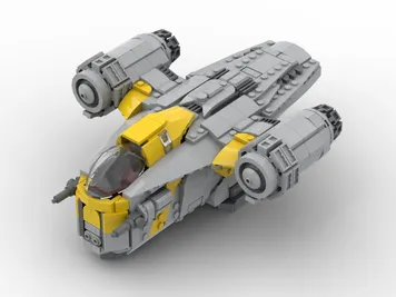 Thumbnail 1 of 9 for Razor Crest - the Mandalorian and Grogu Movie