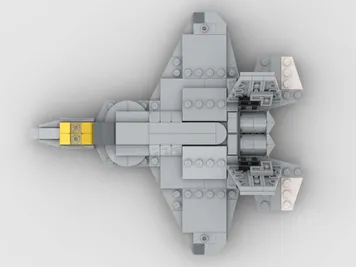 Thumbnail 7 of 10 for Lockheed Martin F-22 Raptor - Alternate Build of 75440 AT-AT
