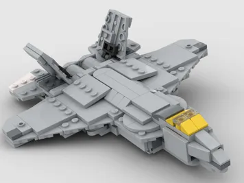 Thumbnail 8 of 10 for Lockheed Martin F-22 Raptor - Alternate Build of 75440 AT-AT