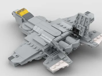 Thumbnail 9 of 10 for Lockheed Martin F-22 Raptor - Alternate Build of 75440 AT-AT