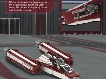 Thumbnail 2 of 2 for BTL-B Y wing Starfighter