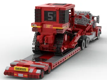 Thumbnail 2 of 10 for Peterbilt 367 + CAT D8R Dozer - L.A County Dozer Team 5