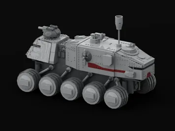 Thumbnail 1 of 10 for HAVw A6 juggernaut tank V3 brickbuilt wheels