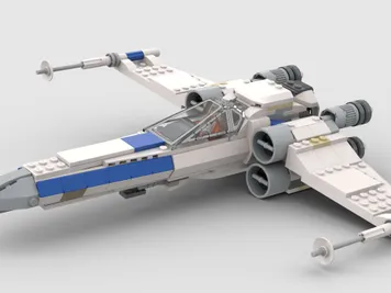 Thumbnail 7 of 10 for New Republic Advanced Z-95 AF4-H Headhunter– Alternate Build of 75460 X Wing Starfighter