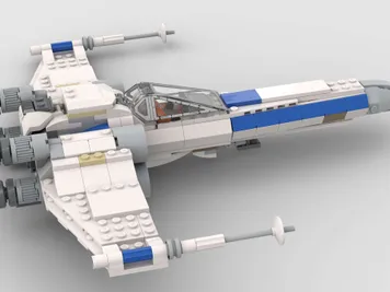 Thumbnail 8 of 10 for New Republic Advanced Z-95 AF4-H Headhunter– Alternate Build of 75460 X Wing Starfighter