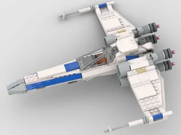 Thumbnail 9 of 10 for New Republic Advanced Z-95 AF4-H Headhunter– Alternate Build of 75460 X Wing Starfighter