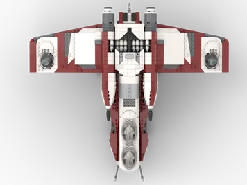 Thumbnail 6 of 9 for Coruscant Guard Gunship MOC (ver. 3.1 Clone Wars Gunship)