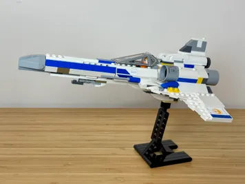 Thumbnail 2 of 10 for Battlestar Galactica Colonial Viper - Alternate Build of 75460 New Republic X Wing Starfighter