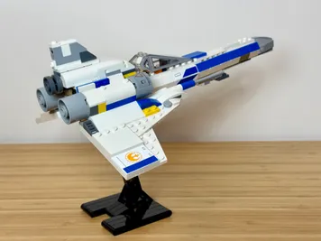 Thumbnail 5 of 10 for Battlestar Galactica Colonial Viper - Alternate Build of 75460 New Republic X Wing Starfighter