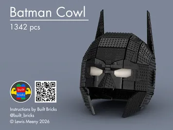 Thumbnail 2 of 3 for Wearable Batman Cowl