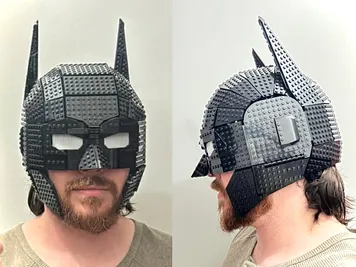 Thumbnail 1 of 3 for Wearable Batman Cowl